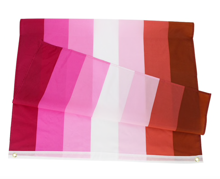 Drapeau lesbien 90 x 150 cm