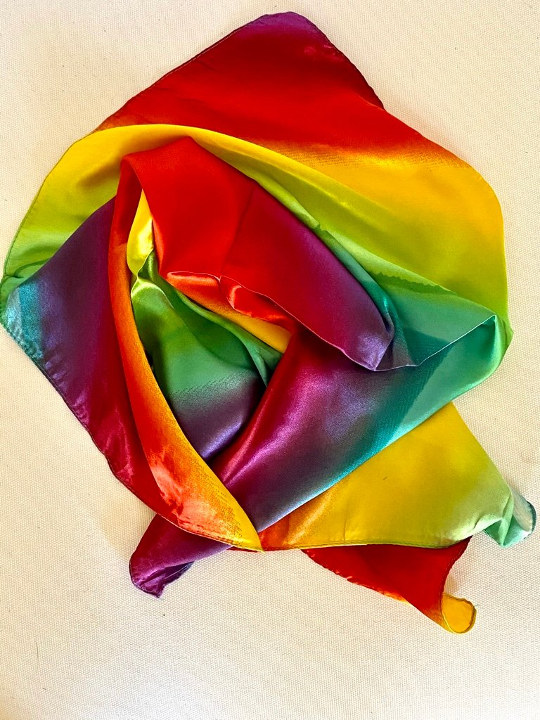 Geschmeidiges Regenbogen Fouloir