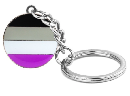 Porte-clés Asexuel