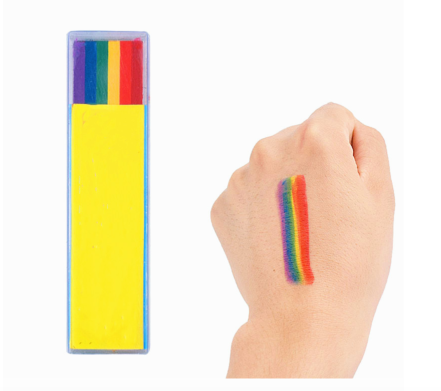 Stylo maquillage arc-en-ciel