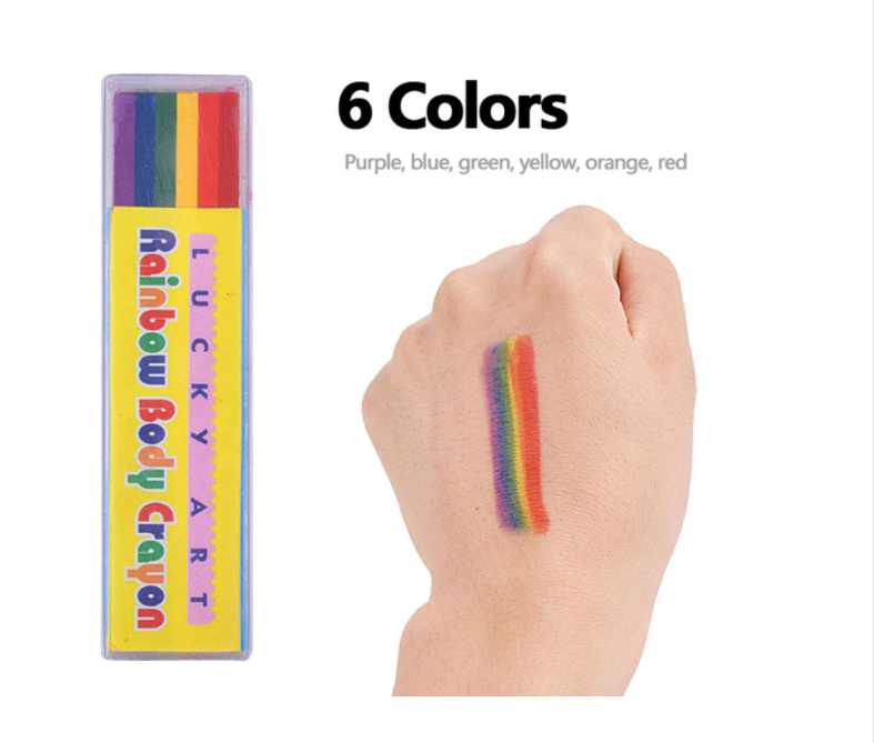 Stylo maquillage arc-en-ciel