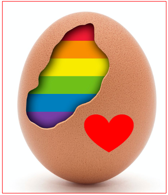 Eiei You have found the rainbow egg with the red heart Find all three eggs