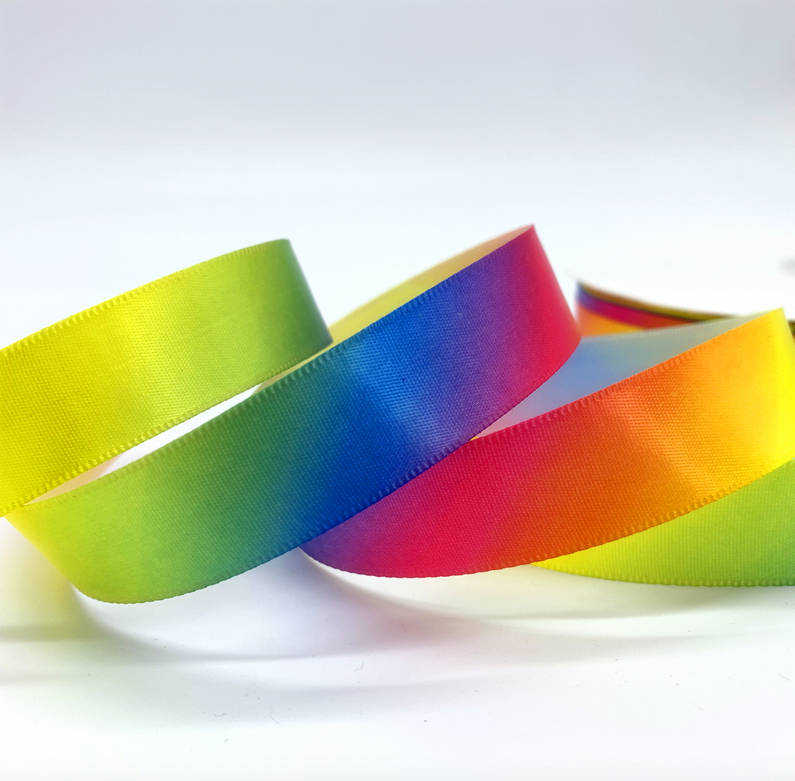 Geschenkband Regenbogen