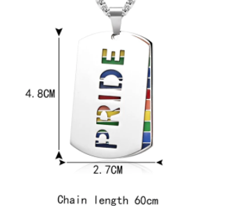 Collier de fierté cool