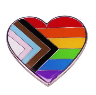 Épinglette Coeur Progrès