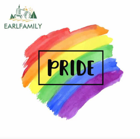 Autocollant voiture "Fierté"