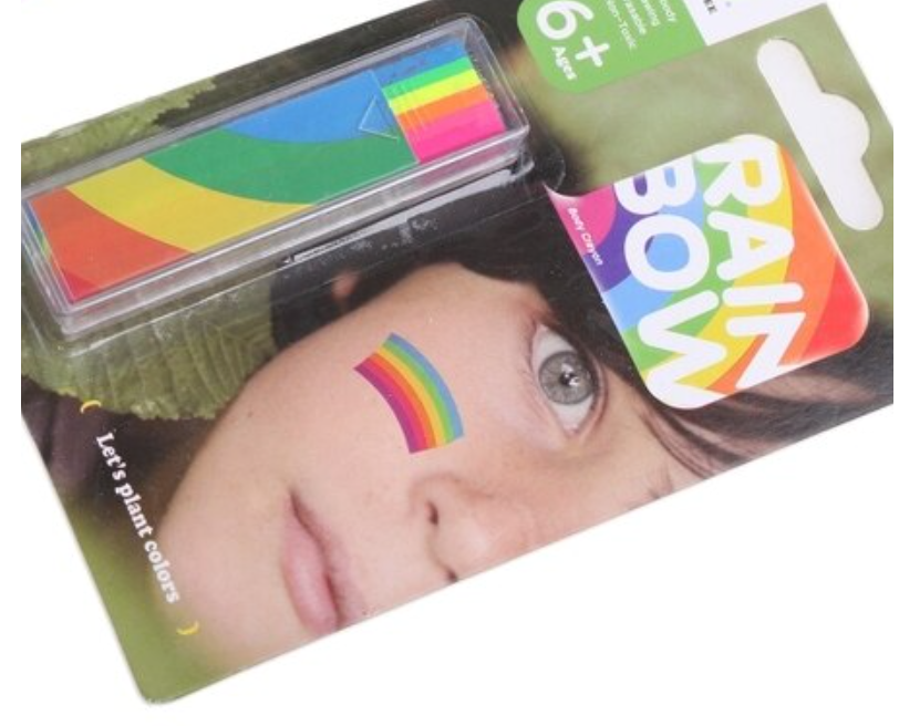 Make Up Stift Regenbogen Neon