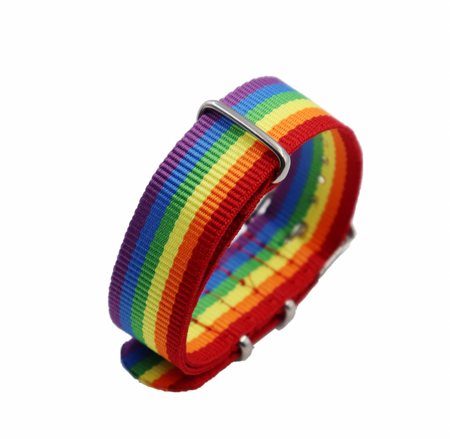 Bracelet de montre multifonctionnel aux couleurs de l'arc-en-ciel