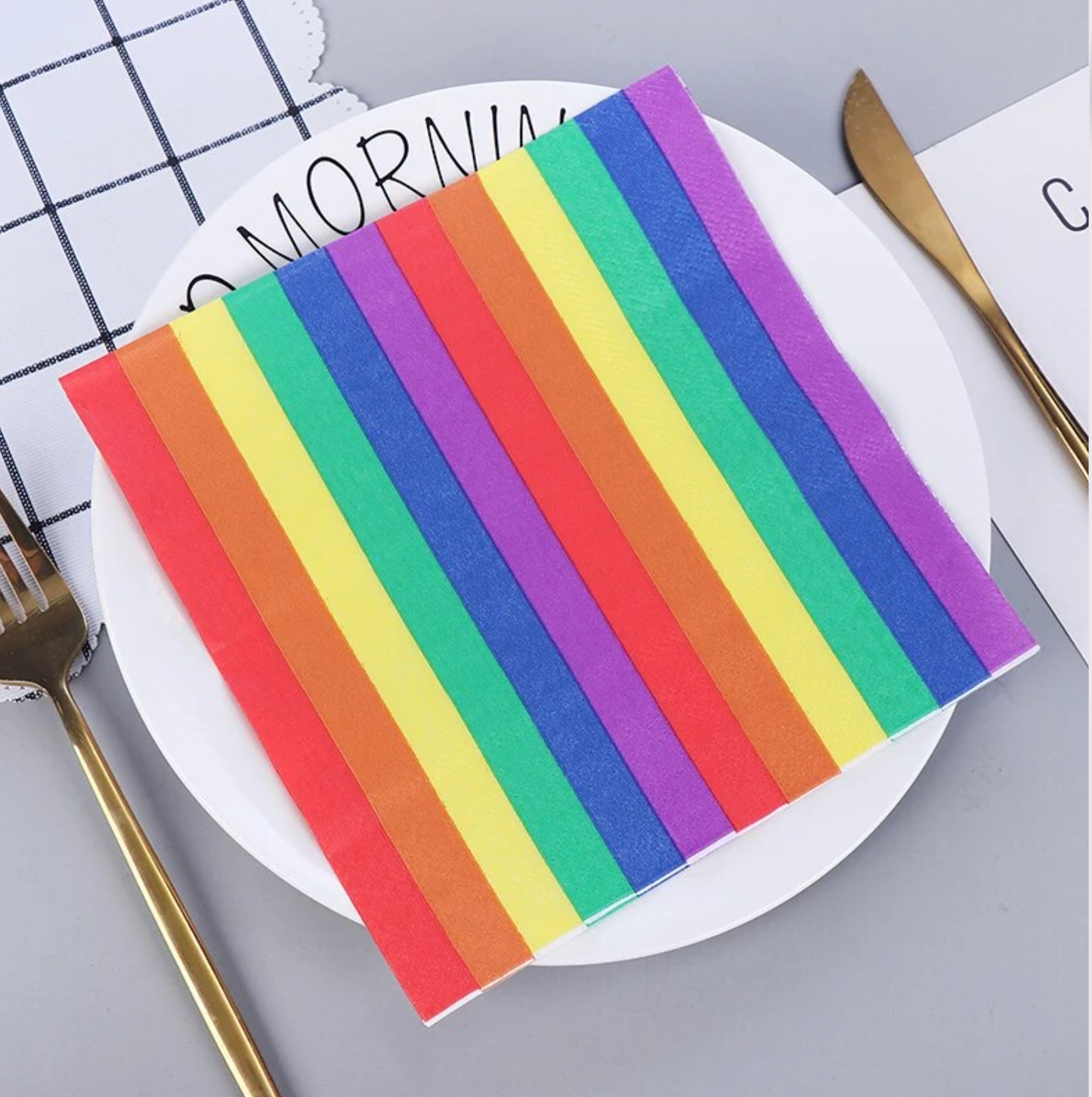 Napkins Rainbow