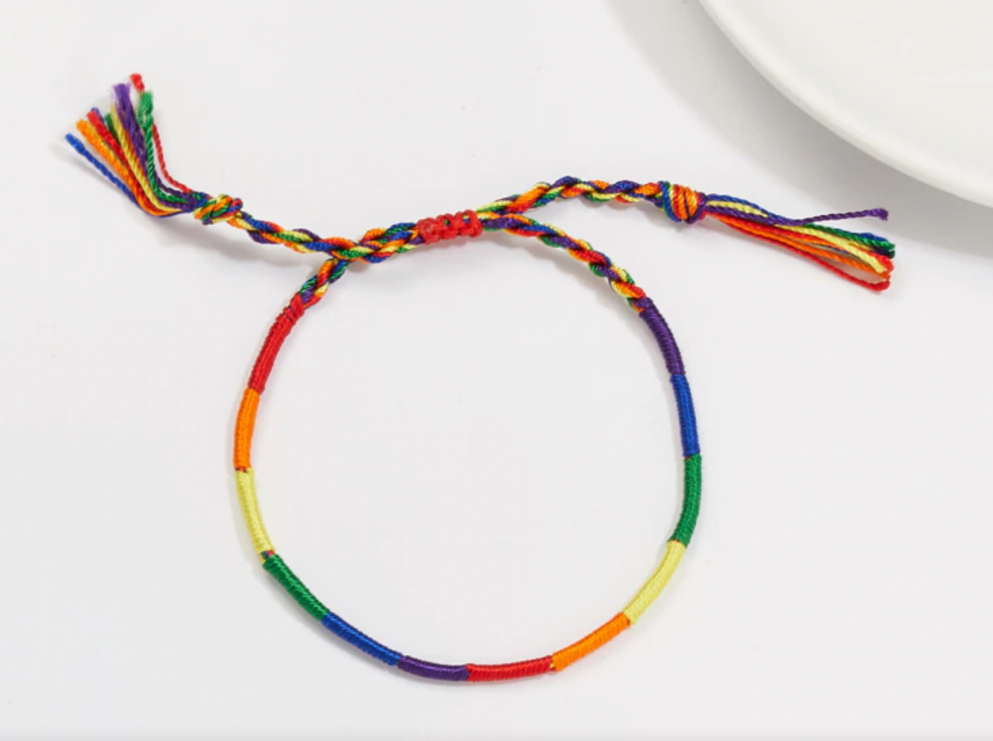 Bracelet hand knotted "Random"