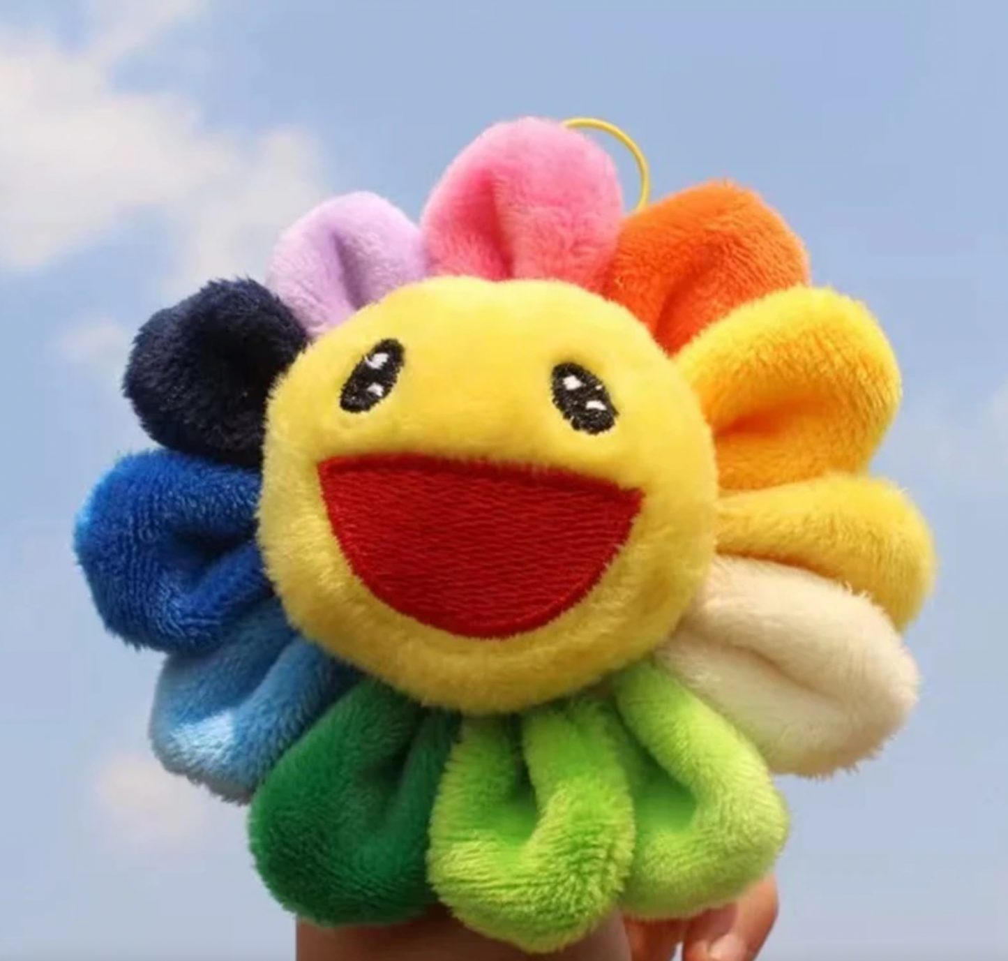 Fluffi - la fleur souriante en peluche
