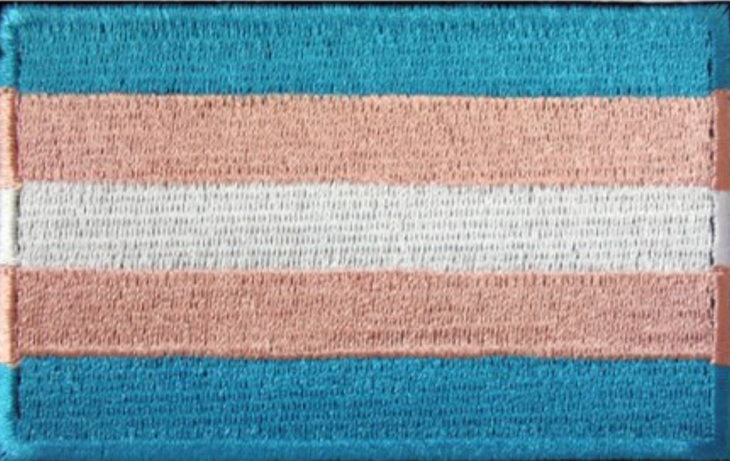 Klett Patch Transgender - Klettaufnäher gestickt