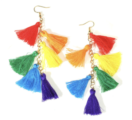 Playful ear pendants (1 pair of 2 pieces)