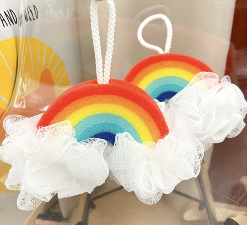 Shower Sponge Rainbow