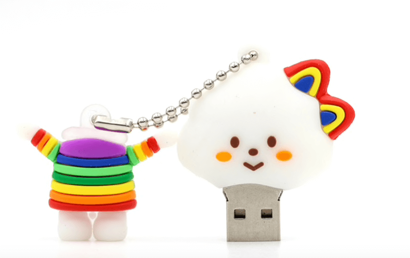 Usb Stick Bärchen Mit Regenbogen T shirt