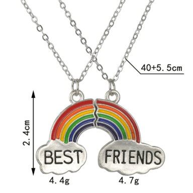 Halskette Best Friends Zeige deine Freundschaft
