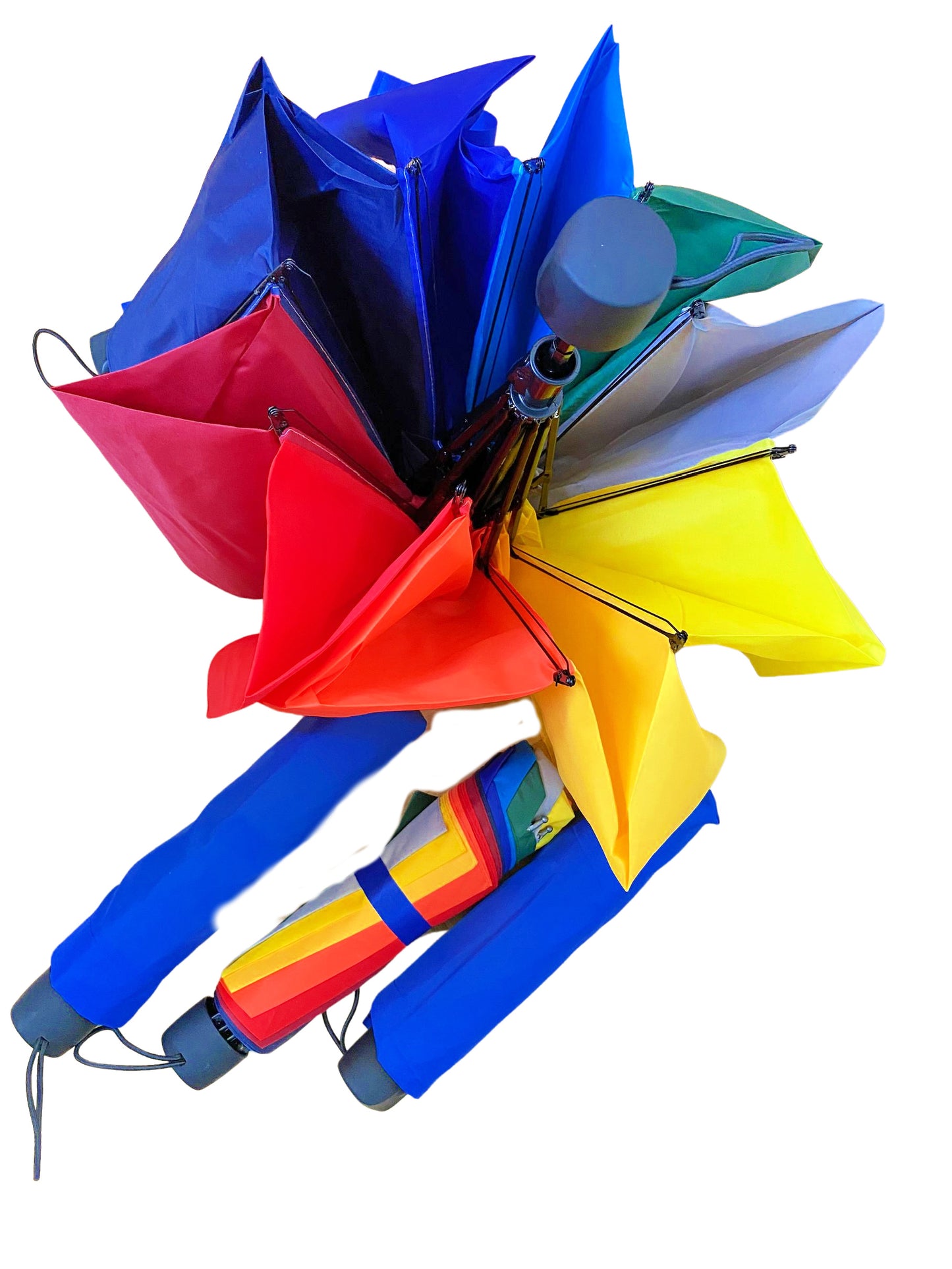 Umbrella in rainbow colours - variant Plus