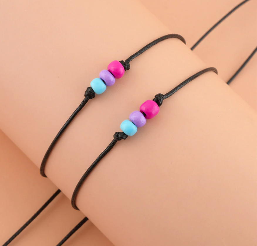 Feines Armband Bisexuell 1 Set à 2 Stück