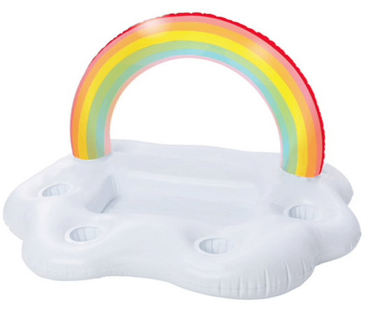 Floating Bar With Rainbow