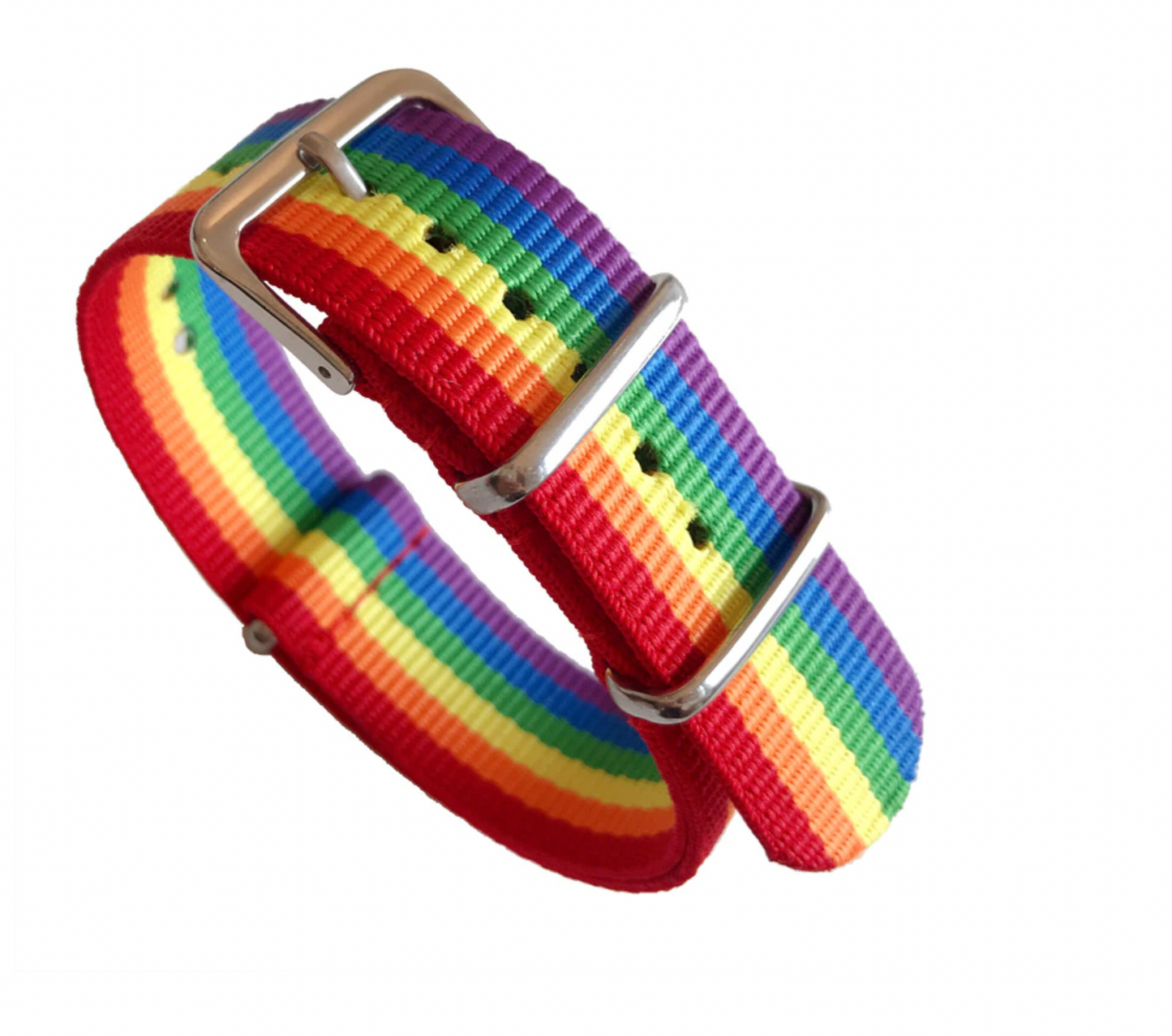 Multifunktionales Uhrarmband In Regenbogenfarben