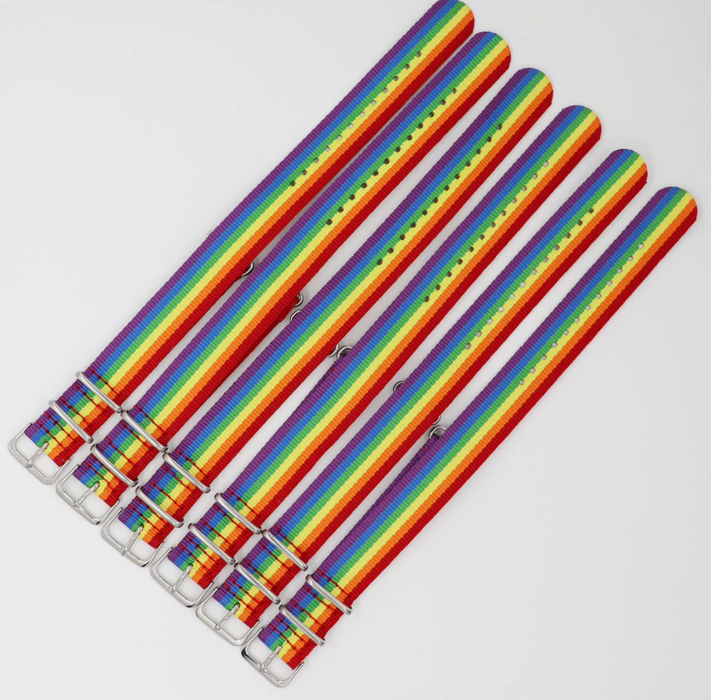 Multifunktionales Uhrarmband In Regenbogenfarben