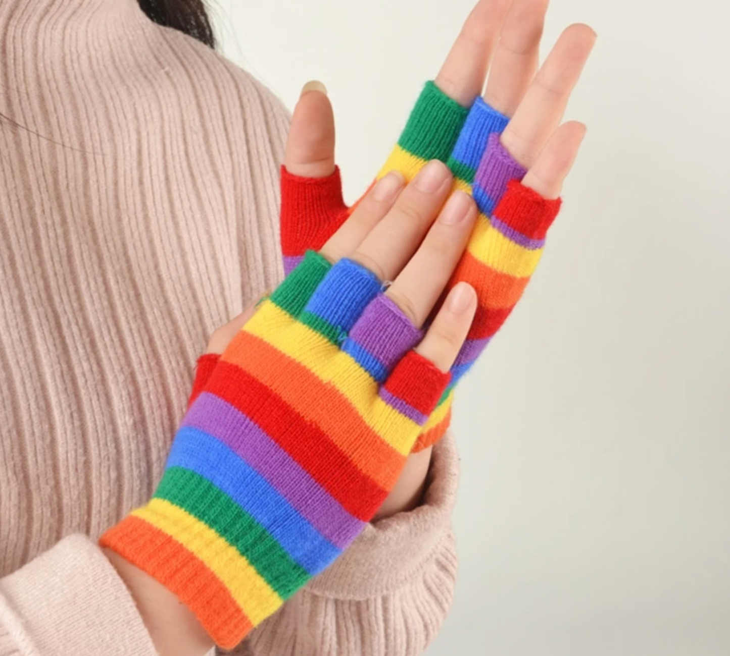 Fingerlose Handschuhe