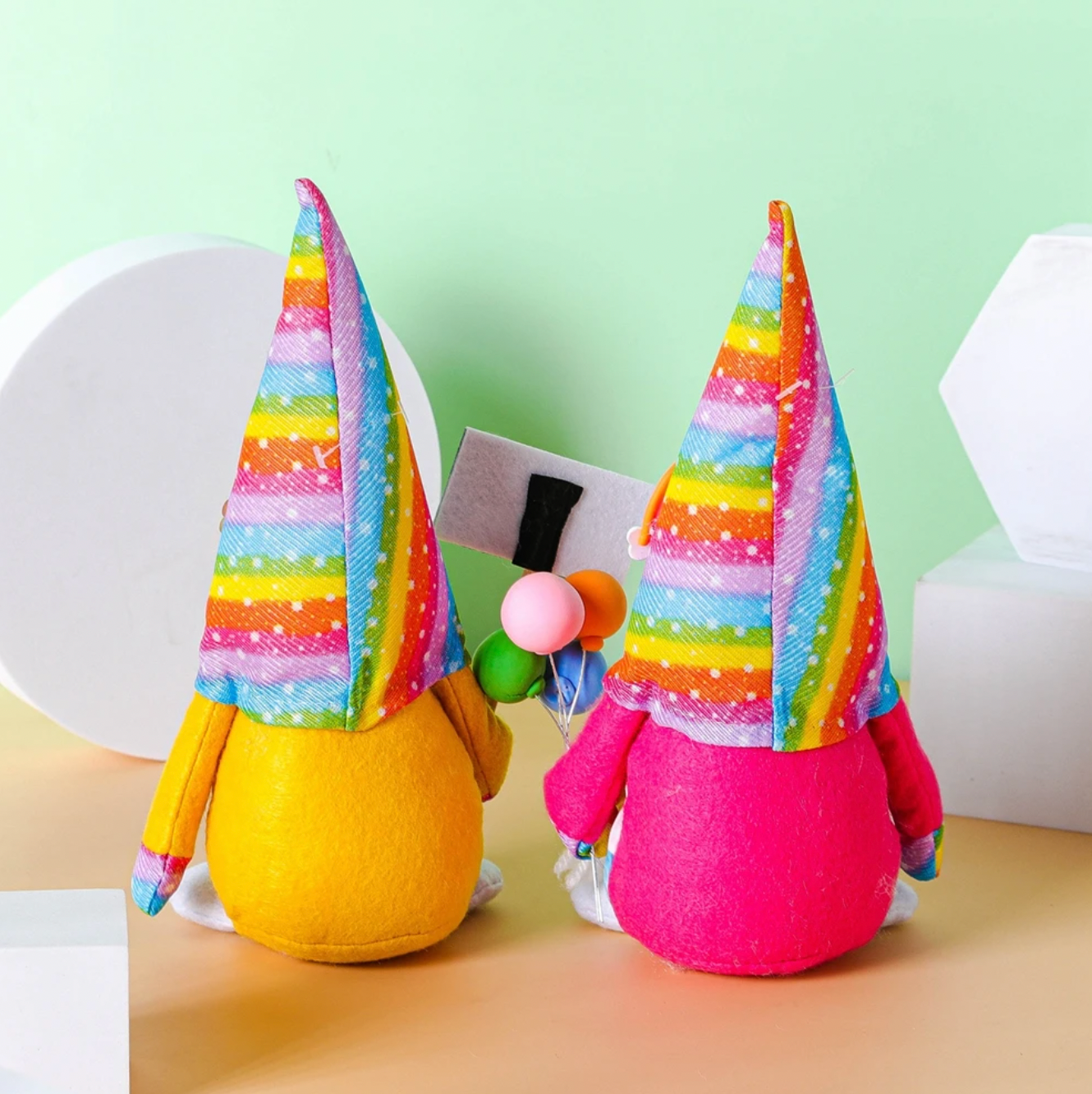 Gnome Couple "Happy Birthday"