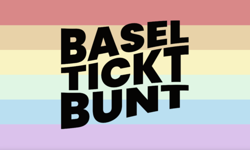 Special Edition Flag - Basel ticks colorfully! - in two different sizes