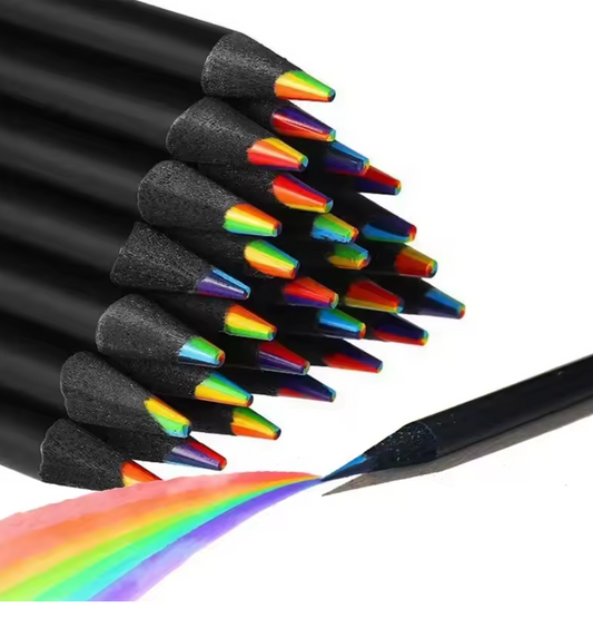 Rainbow colouring pencil 1 set of 4 colouring pencils