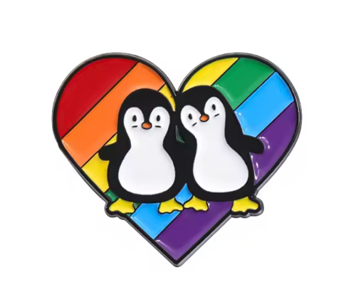 Pin - Herz "Pinguin"