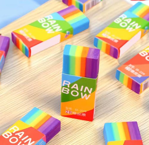Radiergummi Regenbogen