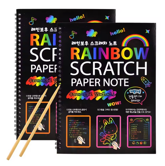 Rainbow colouring pencil 1 set of 4 colouring pencils